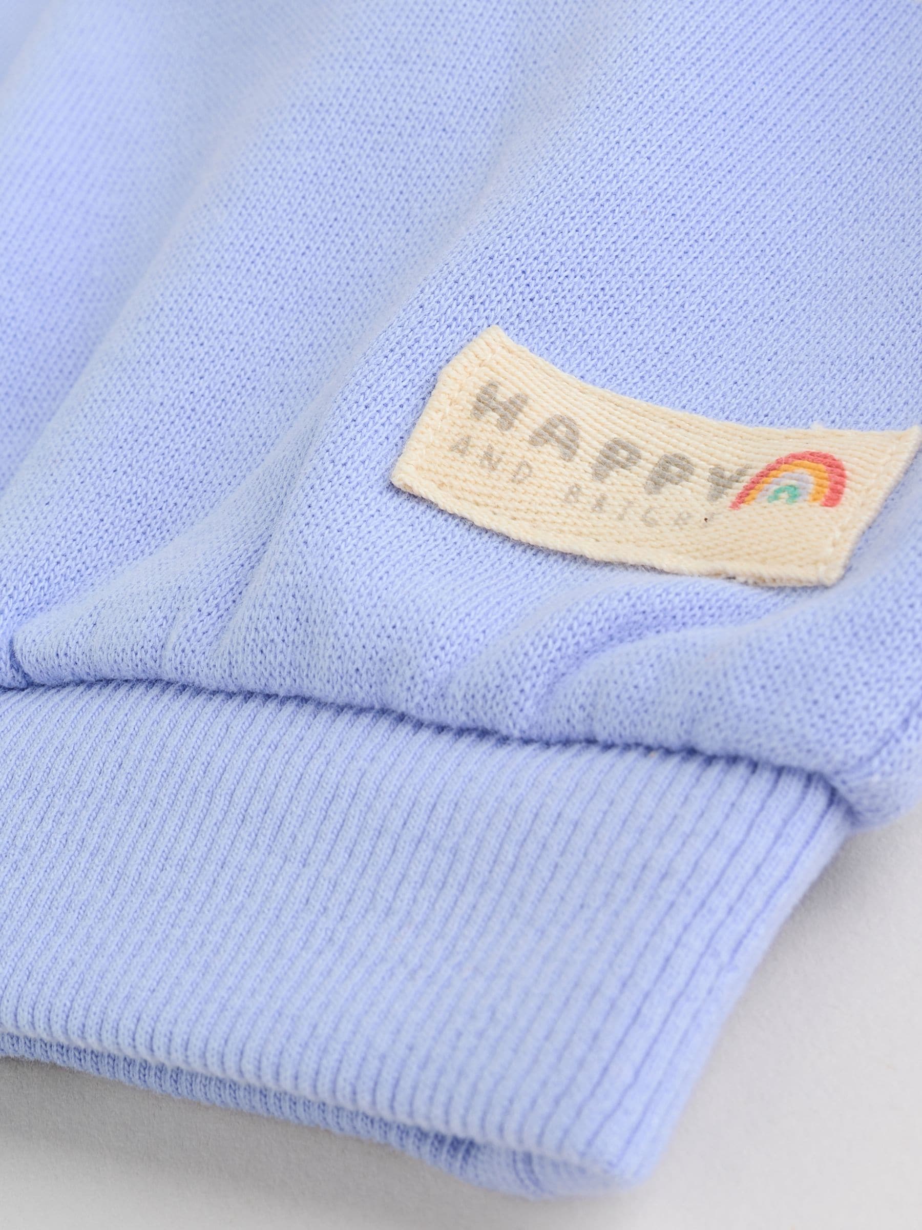 Paars/roze/blauw - Baby sweatshirt en joggingbroek 6 -delige set (0mnd -2jr)
