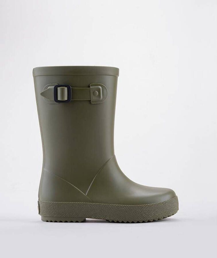 Igor regenlaarzen kaki Groen Rubber Effen 24