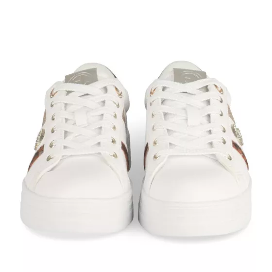 Baskets BLANC ENRICO COVERI