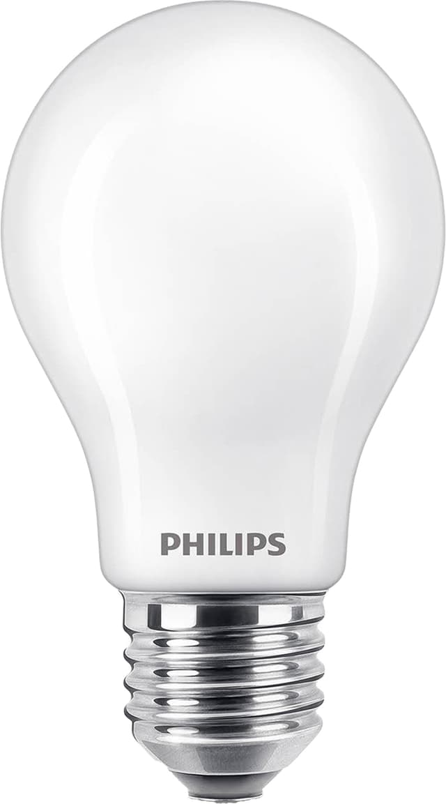 Philips Classic A60 LED-pære 5W E27 (2-pakke) (varm hvid)