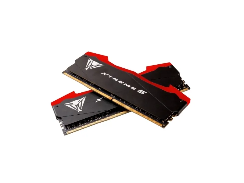 Patriot Viper Xtreme 5 - DDR5 - sæt - 48 GB: 2 x 24 GB - DIMM 288-PIN - 4100 MHz / PC5-65600 - CL38 - 1.45 V - ikke bufferet - on-die ECC - mat sort, hvid, rød