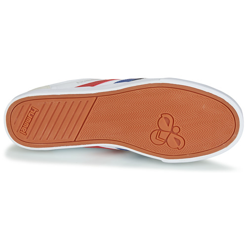 hummel - SLIMMER STADIL LOW - Blanc / Rouge / Bleu