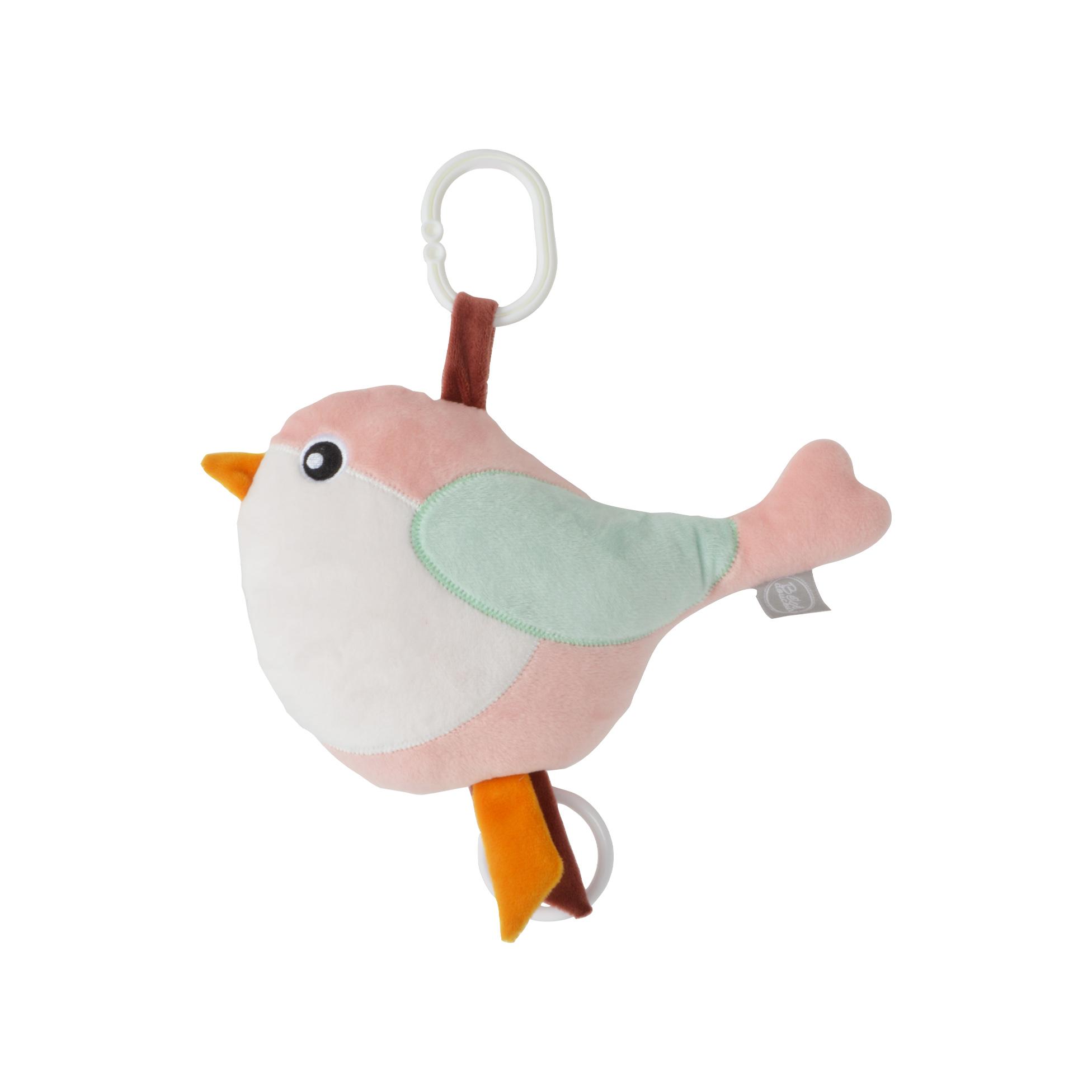 PELUCHE MUSICALE OISEAU FANTASY GARDEN 26X8X33CM