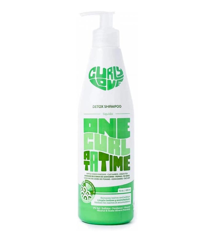 Curly Love - Shampoo Detox - Vinagre de Maçã, Pepino e Chá Verde 450ml
