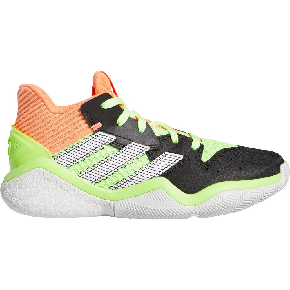 adidas Harden Stepback Basketballschuhe Kinder core black