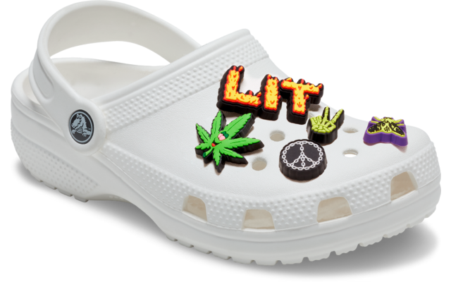 Crocs Jibbitz Lit Schuhanstecker 5er-Pack