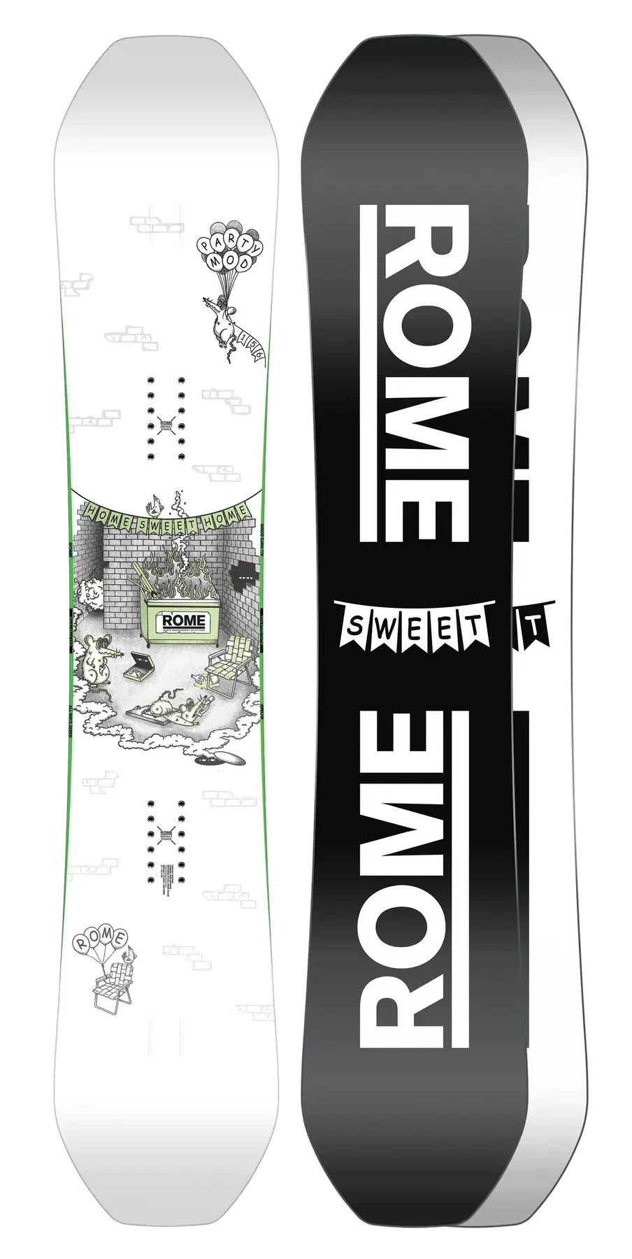Rome Party MOD Snowboard | SkatePro