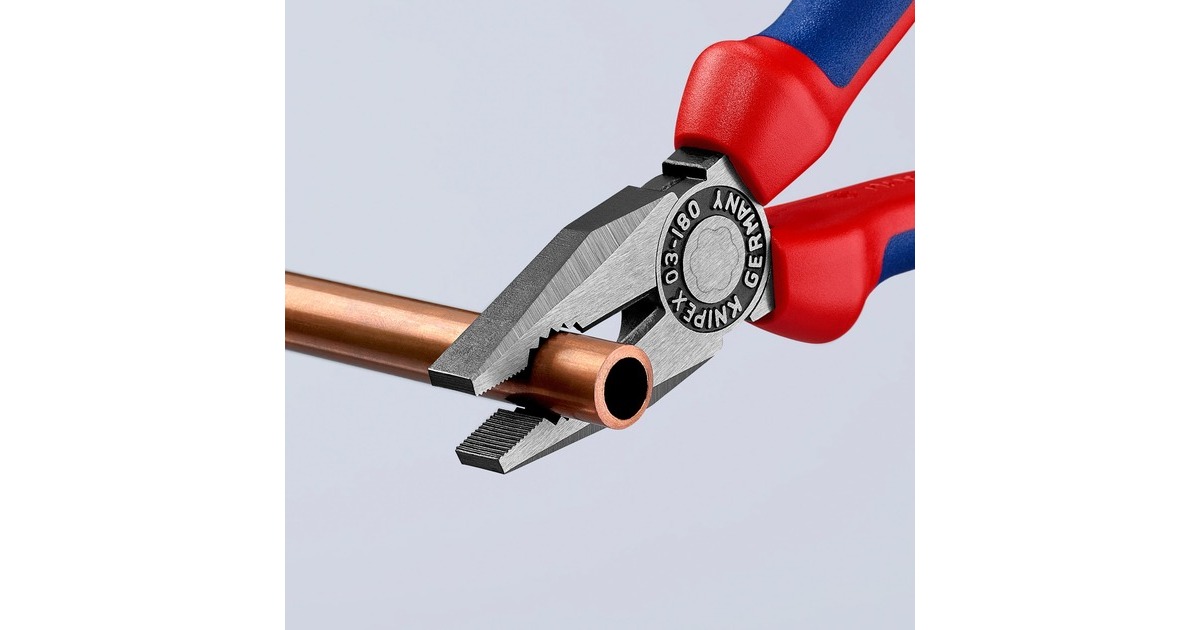 KNIPEXCombitang 03 02 180 combinatietang  (Blauw)