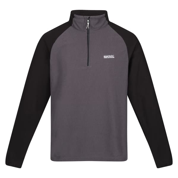 Sweat polaire randonnée REGATTA ELSON II DKGREY/BLACK