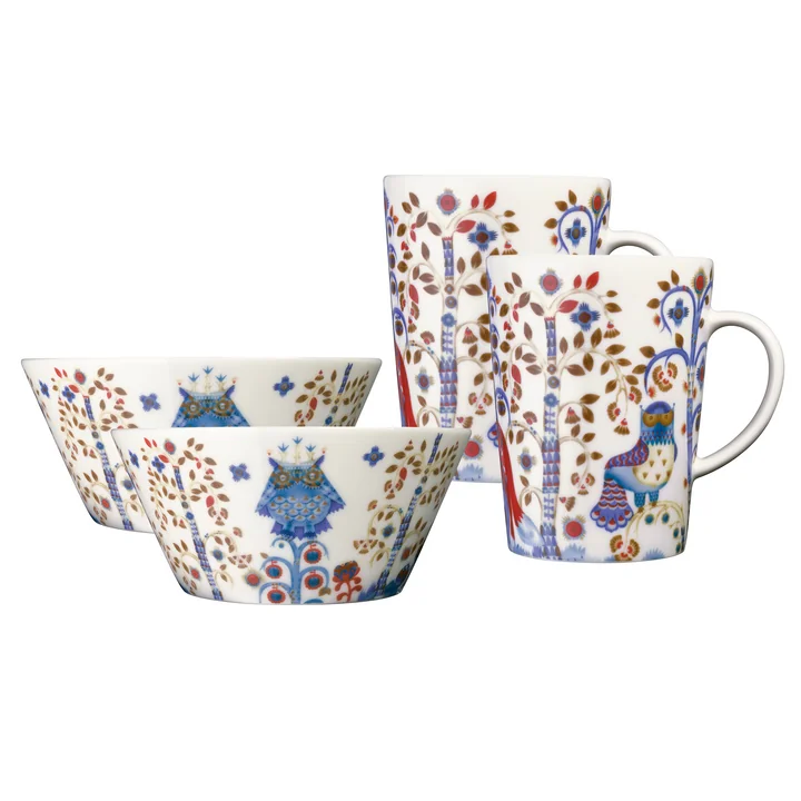 Iittala - Taika Becher mit Henkel 0.4 l, weiss