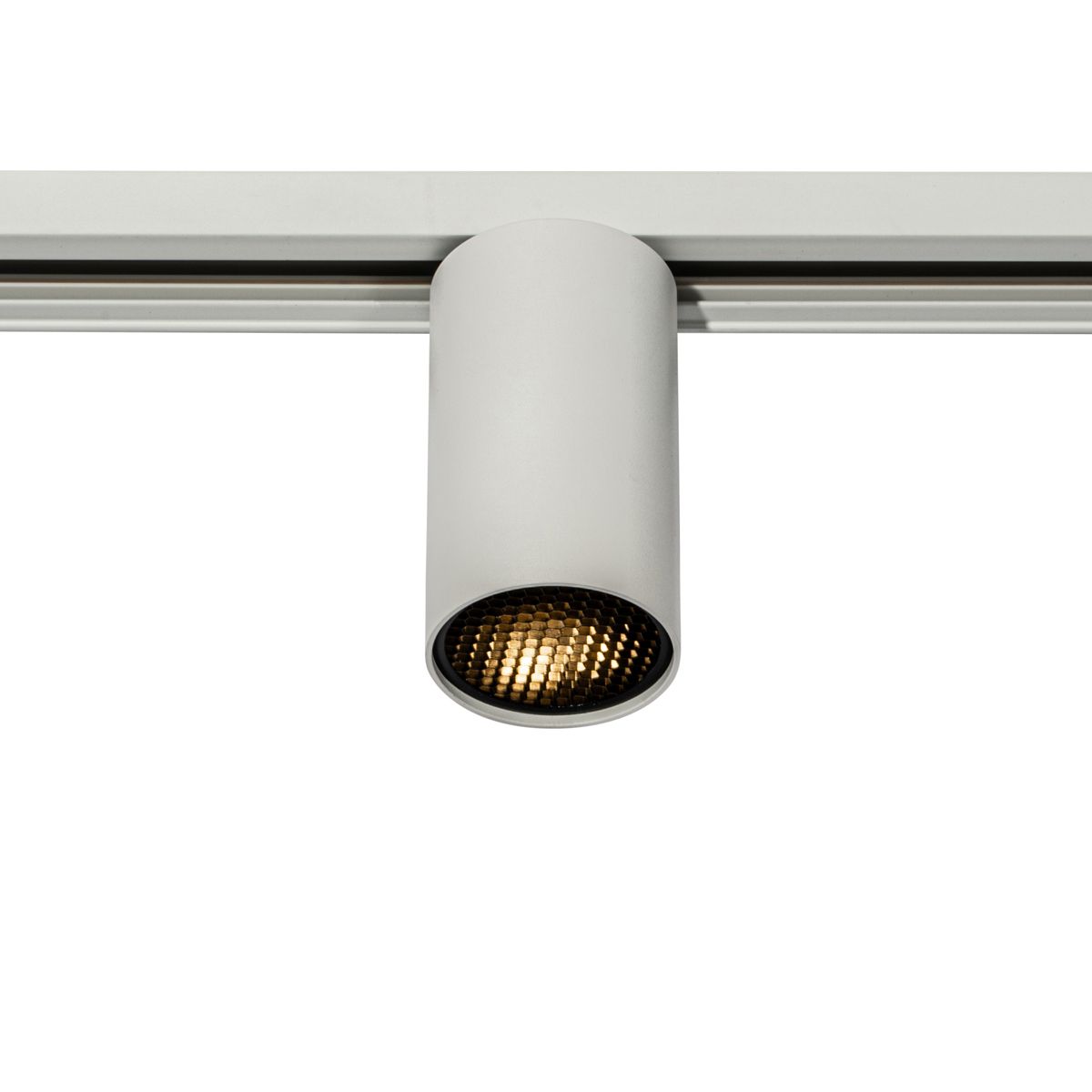 Moderne spot wit voor railsysteem 1-fase GU10 50mm - Iconic Ruby Honey