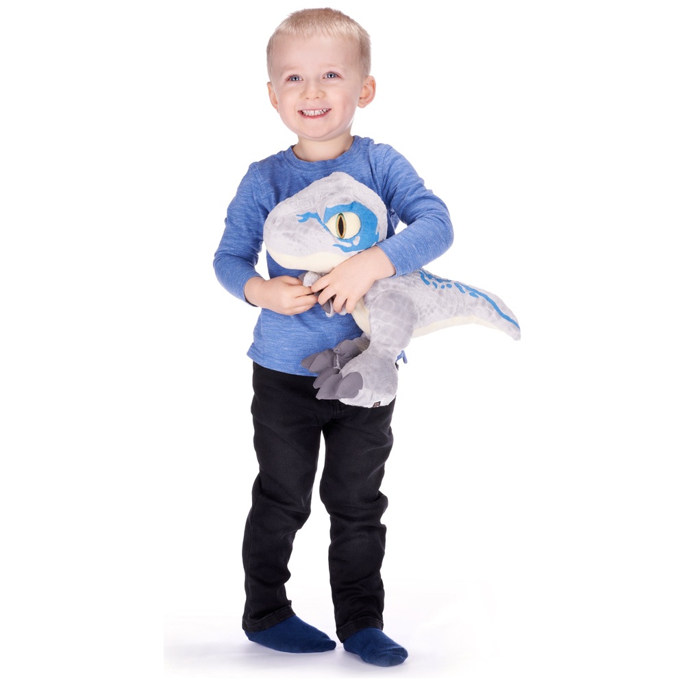 Jurassic World 35 cm blauer Raptor-Dinosaurier Plüschtier