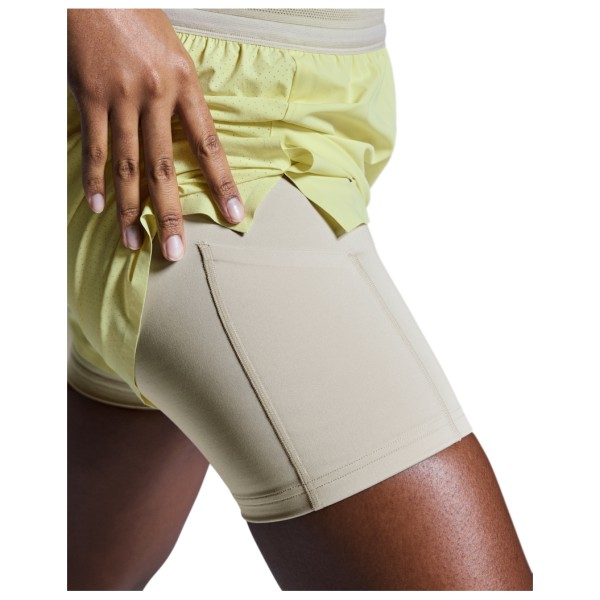 On - Women's 3 Performance 2/1 Shorts - Short de running