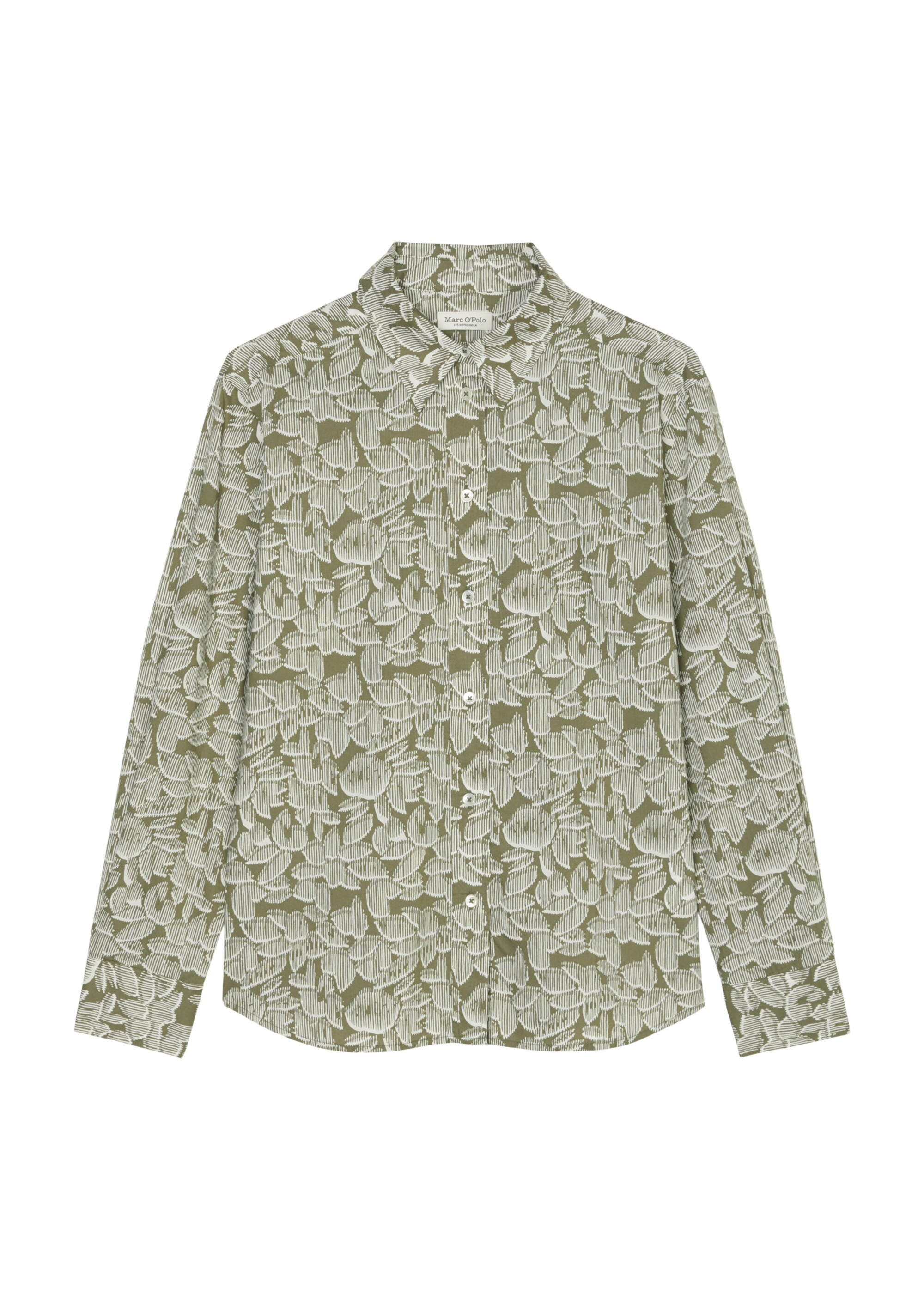Bluse A-Shape aus Papertouch-Popeline