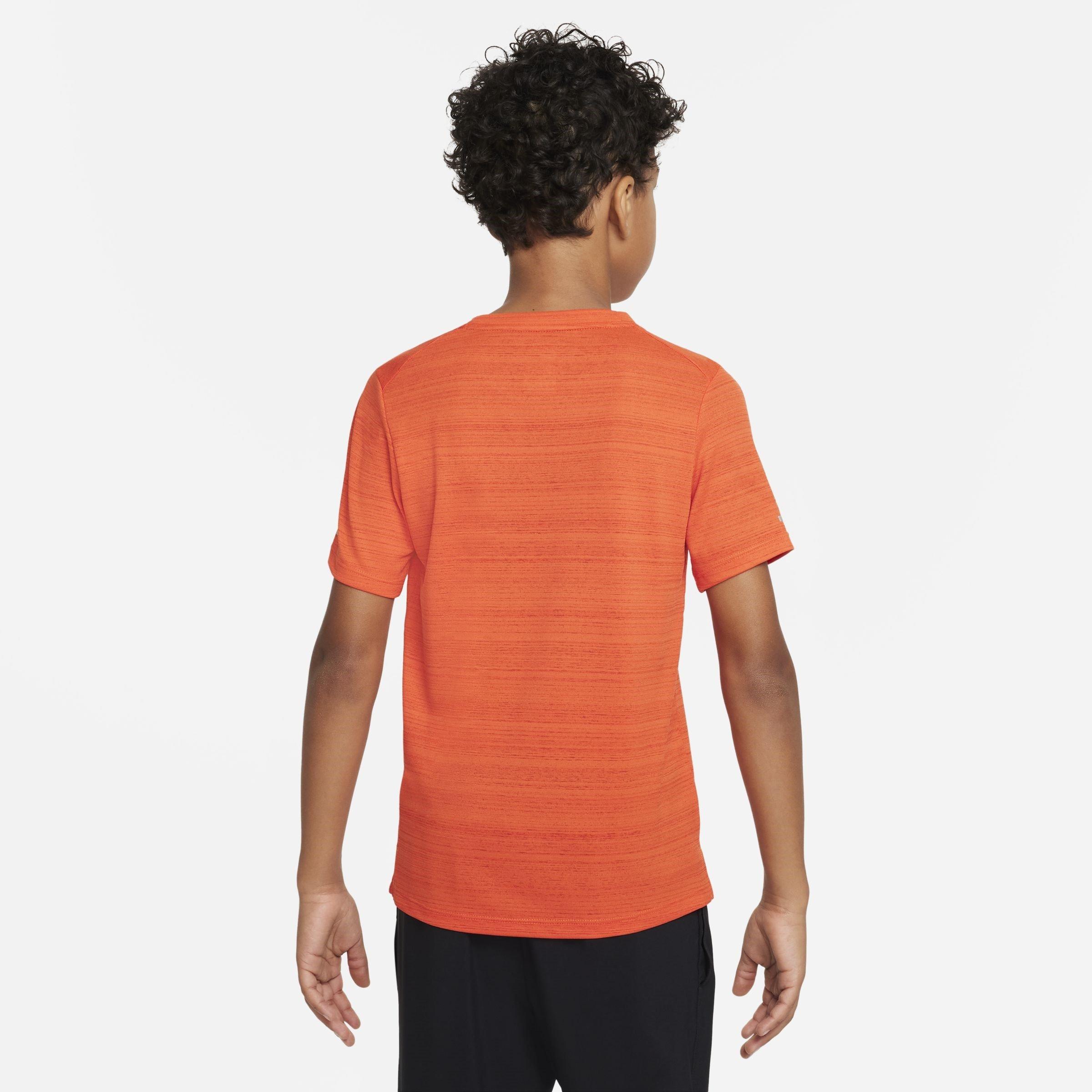Nike Dri FIT Miler Big Kids(Boys) Training Top