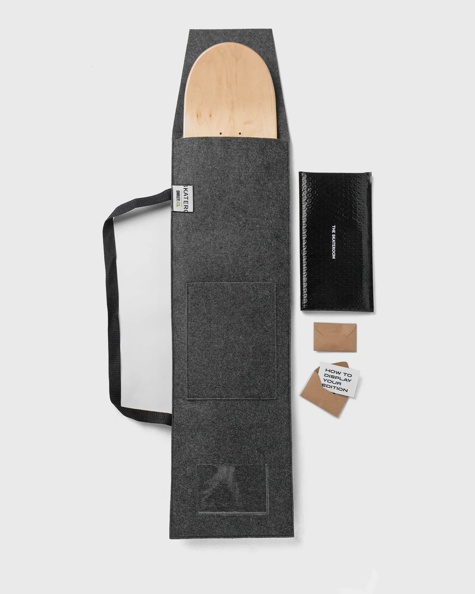The Skateroom Limited Edition - Smiley Collection ACID (TEAL) Deck