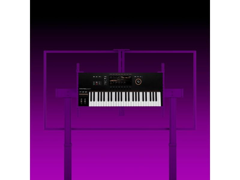Native Instruments Keyboard Controller Kontrol S49 MK3 inkl Controller-Keyboard mit 49 halbgewichteten Tasten und Komplete 15 Standard