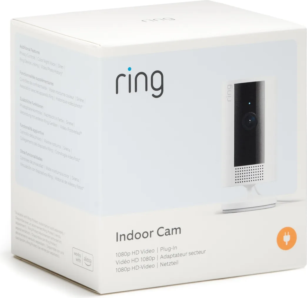 Ring Indoor Camera 2ème Gen Blanc Caméra de surveillance