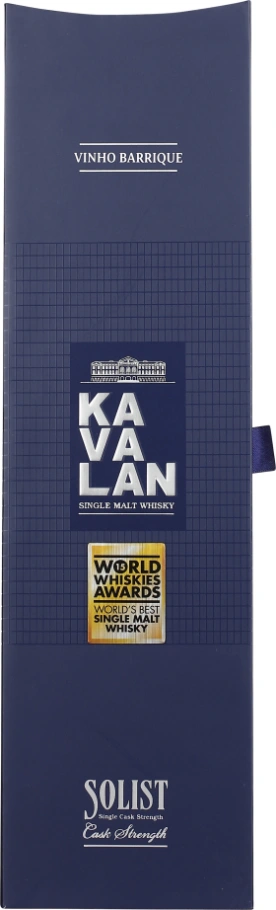 KAVALAN SOLIST VINHO BARRIQUE SINGLE CASK STRENGTH 70CL