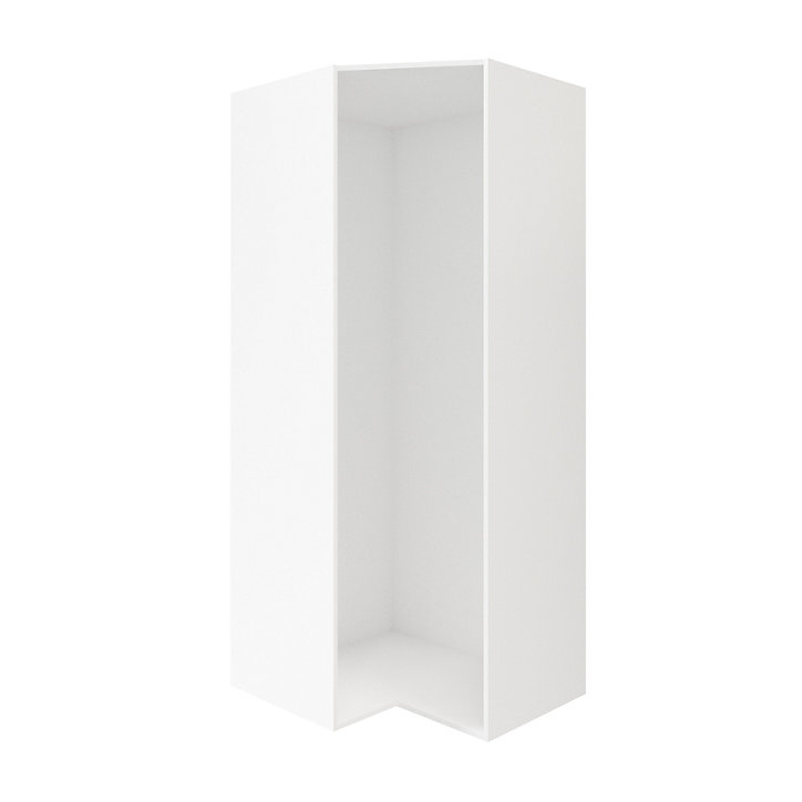 Caisson d'angle blanc GoodHome Atomia H. 225 x L. 100 x P. 89 cm