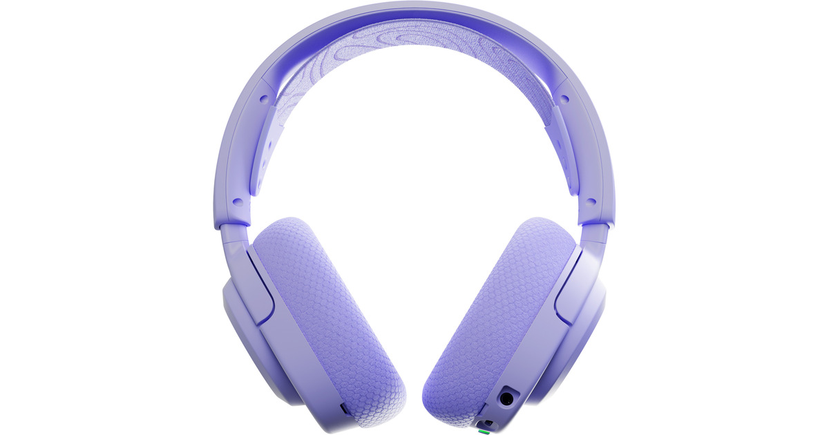 SteelSeriesArctis Nova 3P Wireless over-ear gaming headset  (Lavendel, 2.4 GHz / Bluetooth 5.3, Pc, PlayStation 5, PlayStation 4, Switch)
