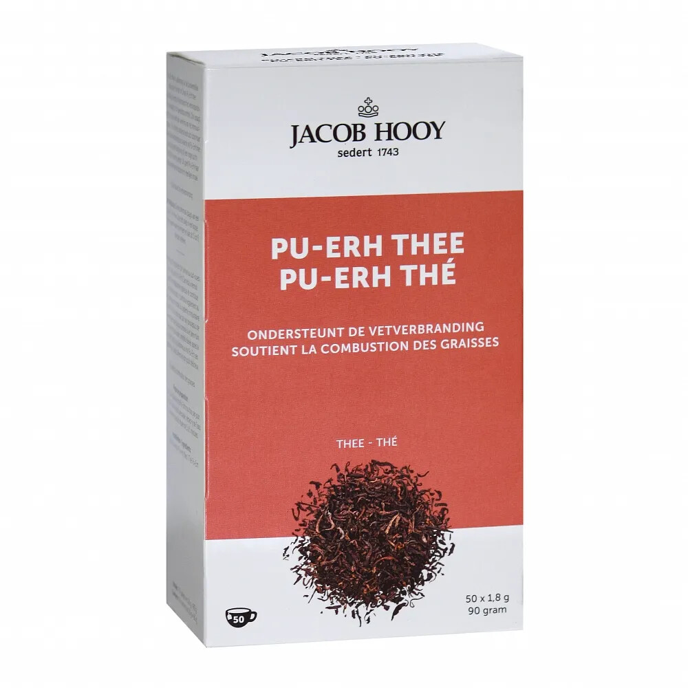 Jacob Hooy Thee Pu Erht50 stuks