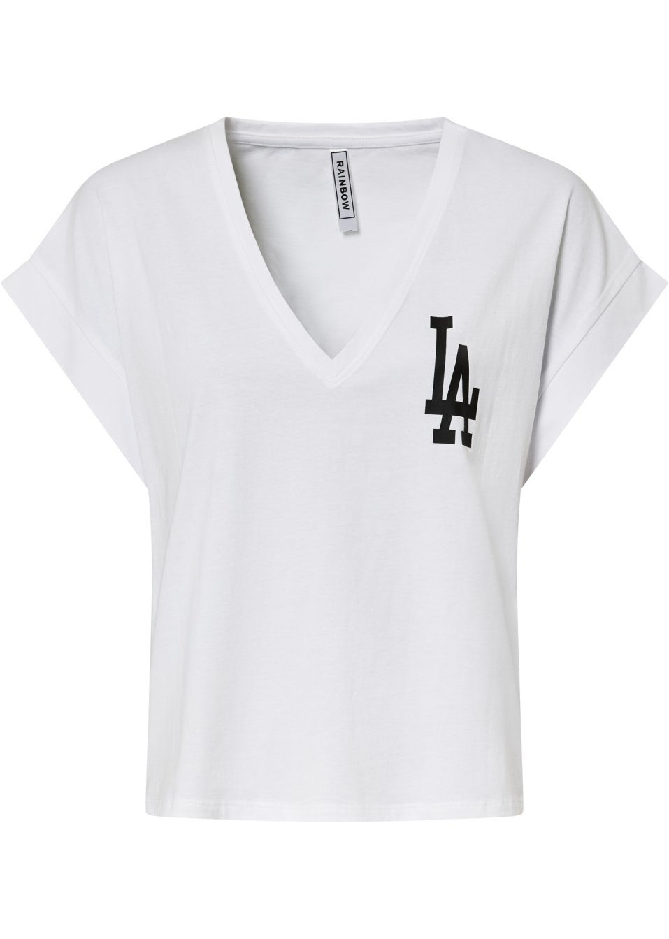 T-shirt large avec imprimé