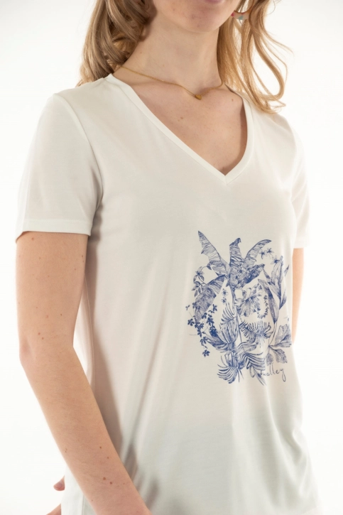 Tee shirt sun valley paceco 8 ecru