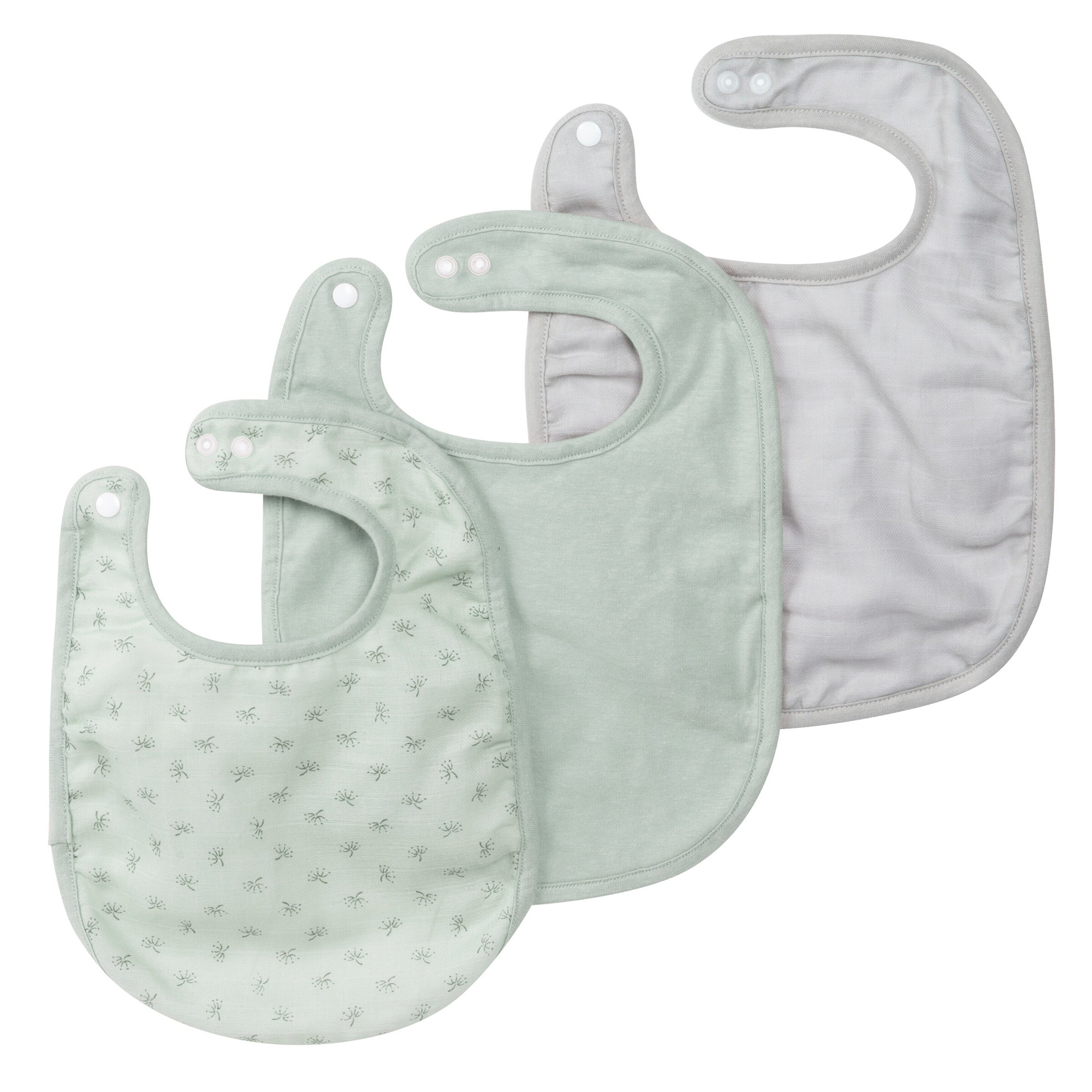roba 3er Set Lätzchen Lil Planet frosty green