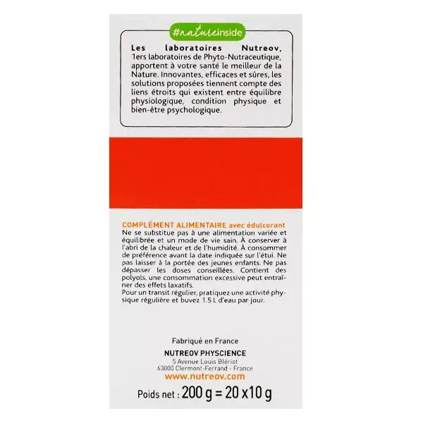 Cubos de maçã e damasco Nutreov Physcience Laxeov (20 unidades)