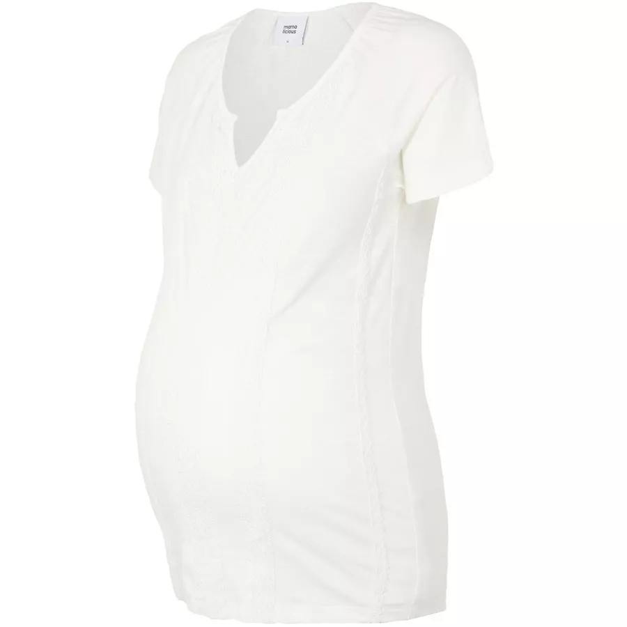mama;licious Umstandsshirt MLSABRINE Snow White
