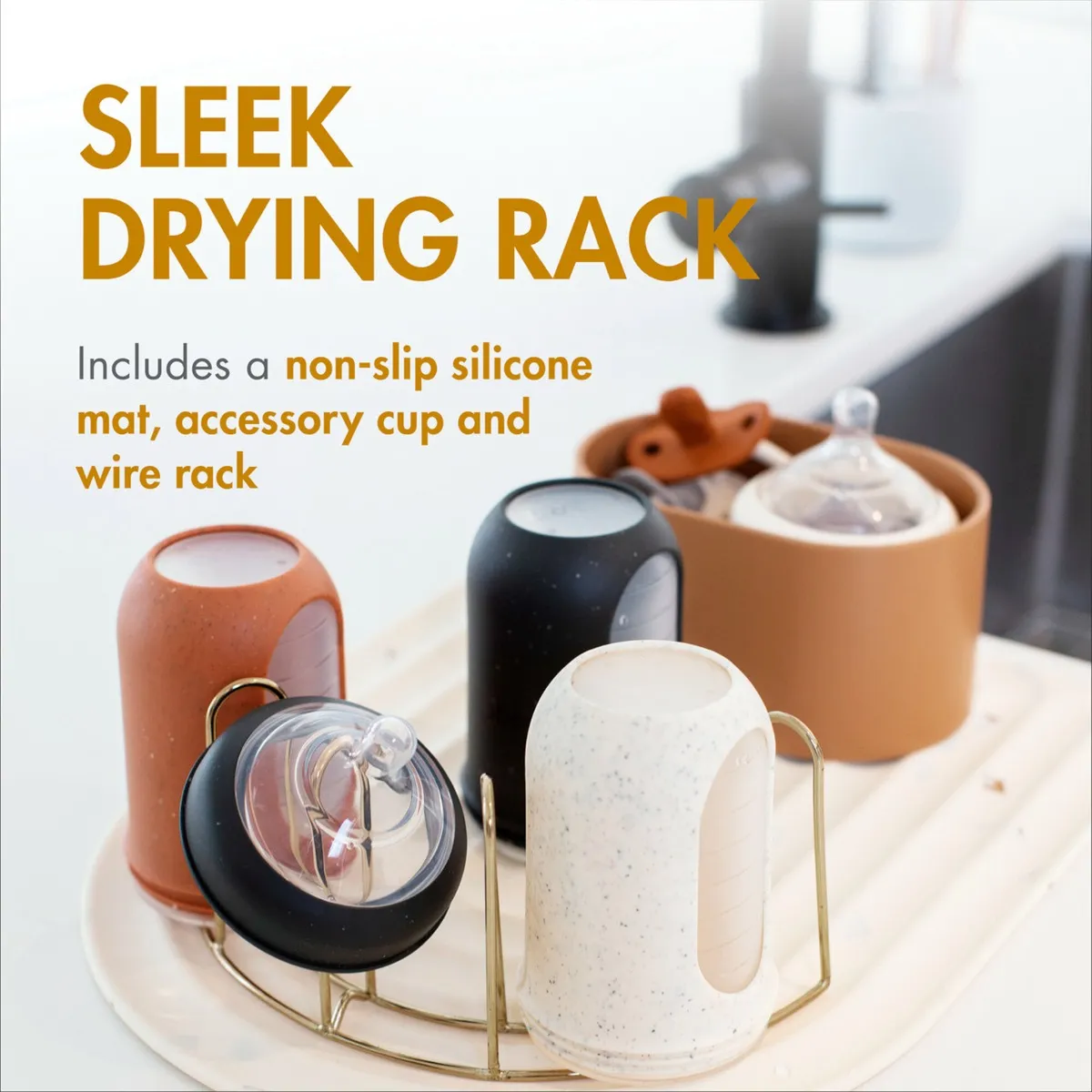 Boon Tapis de Séchage en Silicone ARC™
