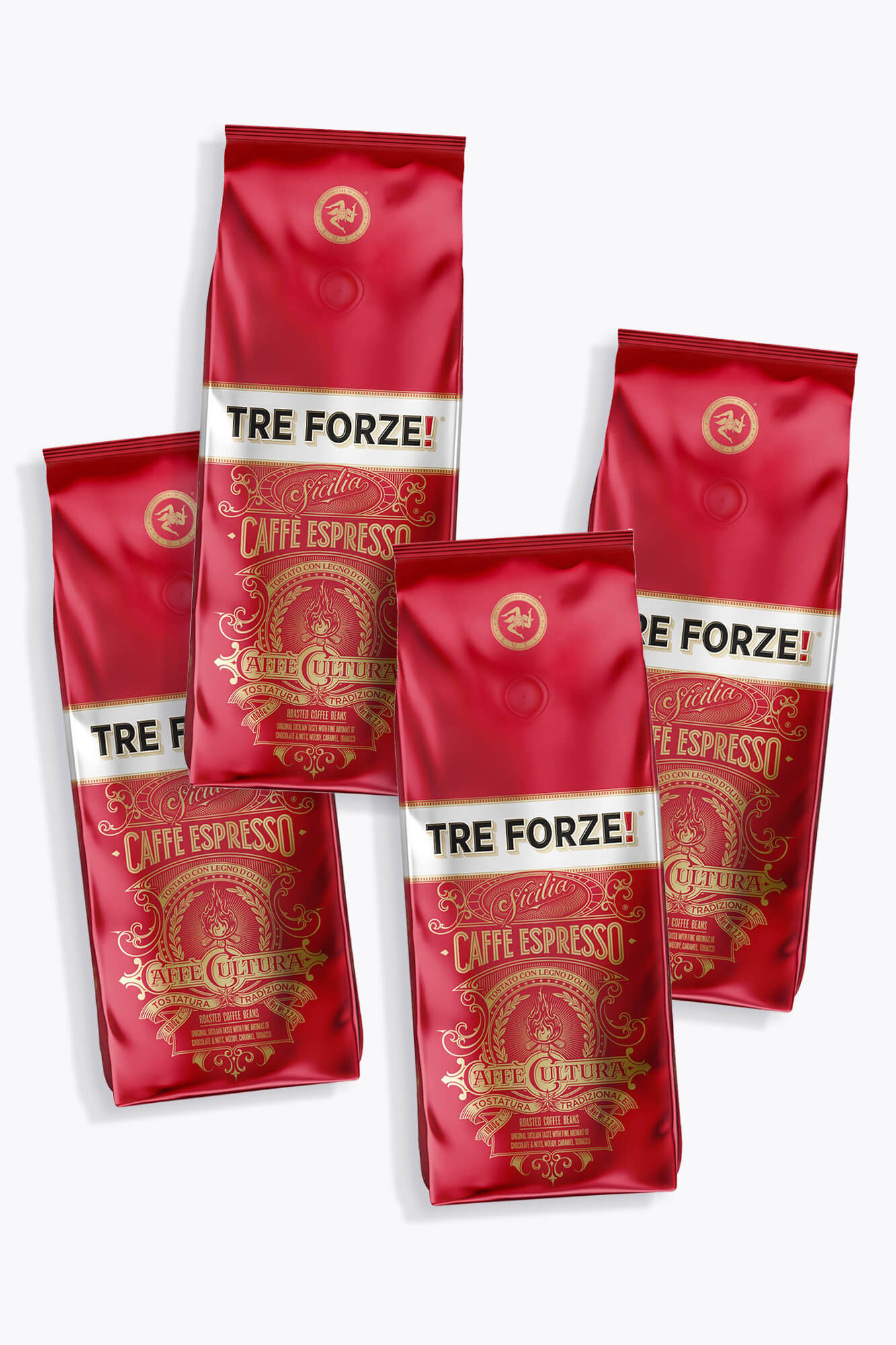 TRE FORZE! Caffe Espresso Vorteilspaket 4kg