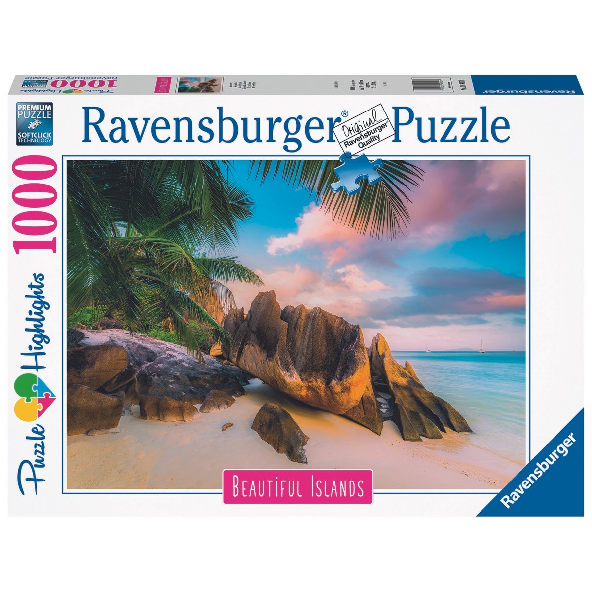 Puzzle 1000 pièces Les Seychelles Highlights