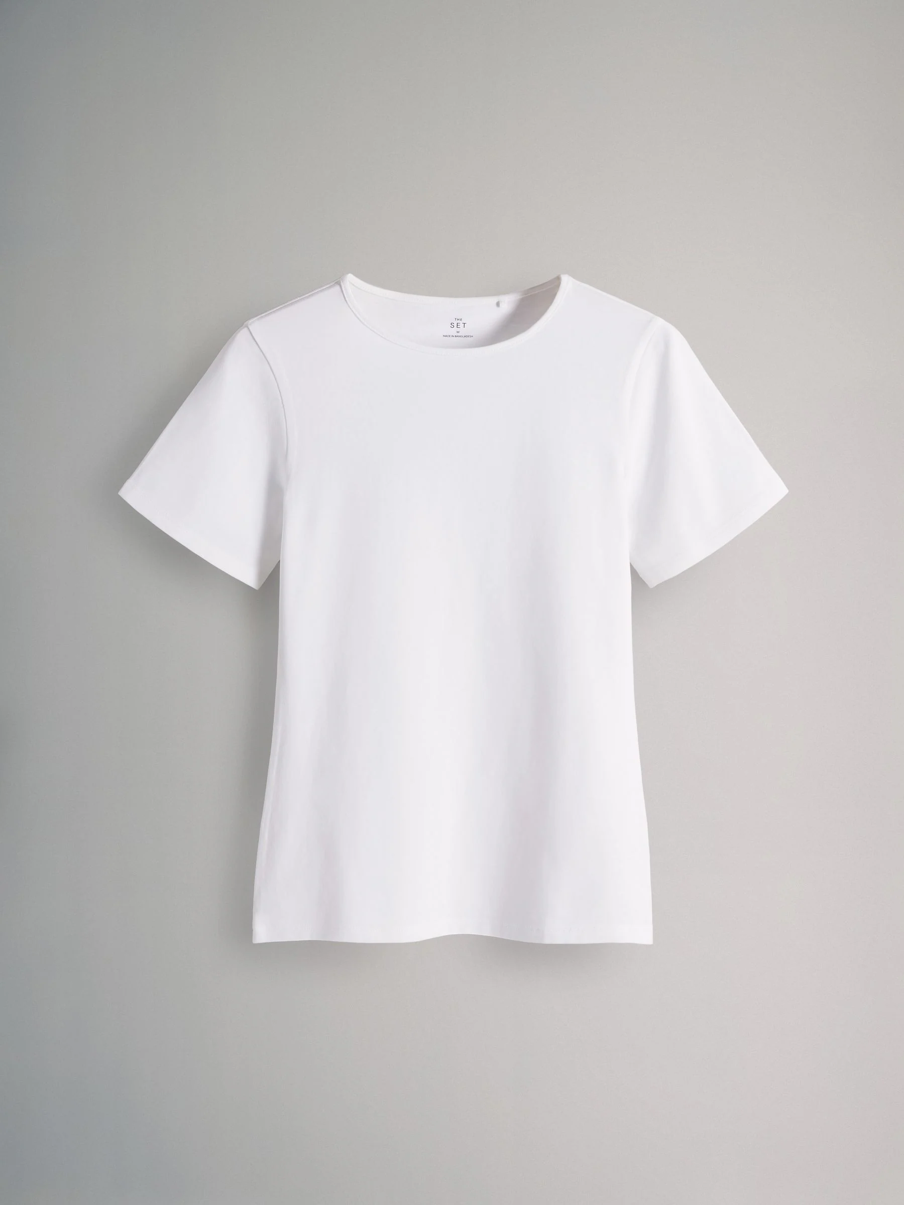 Zwart/bruin/neutraal/nude/wit - The Set 5 Pack Korte mouwen T-shirts met Ronde hals