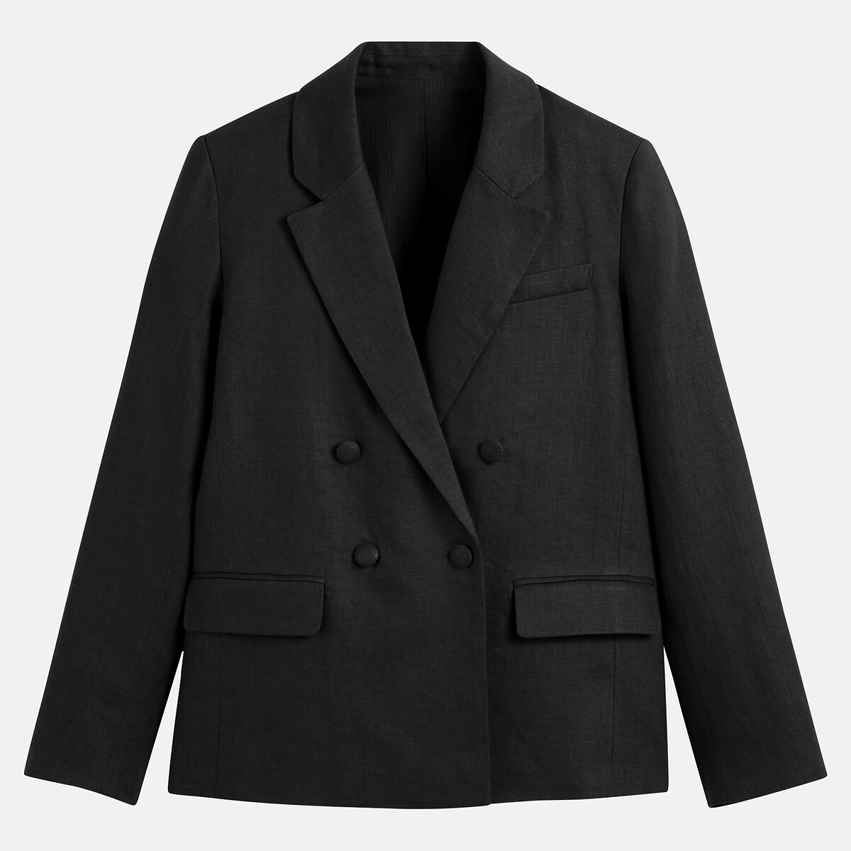 COLEÇÕES LA REDOUTE<br>Losvallende gekruiste blazer, Assinatura ISEULTT