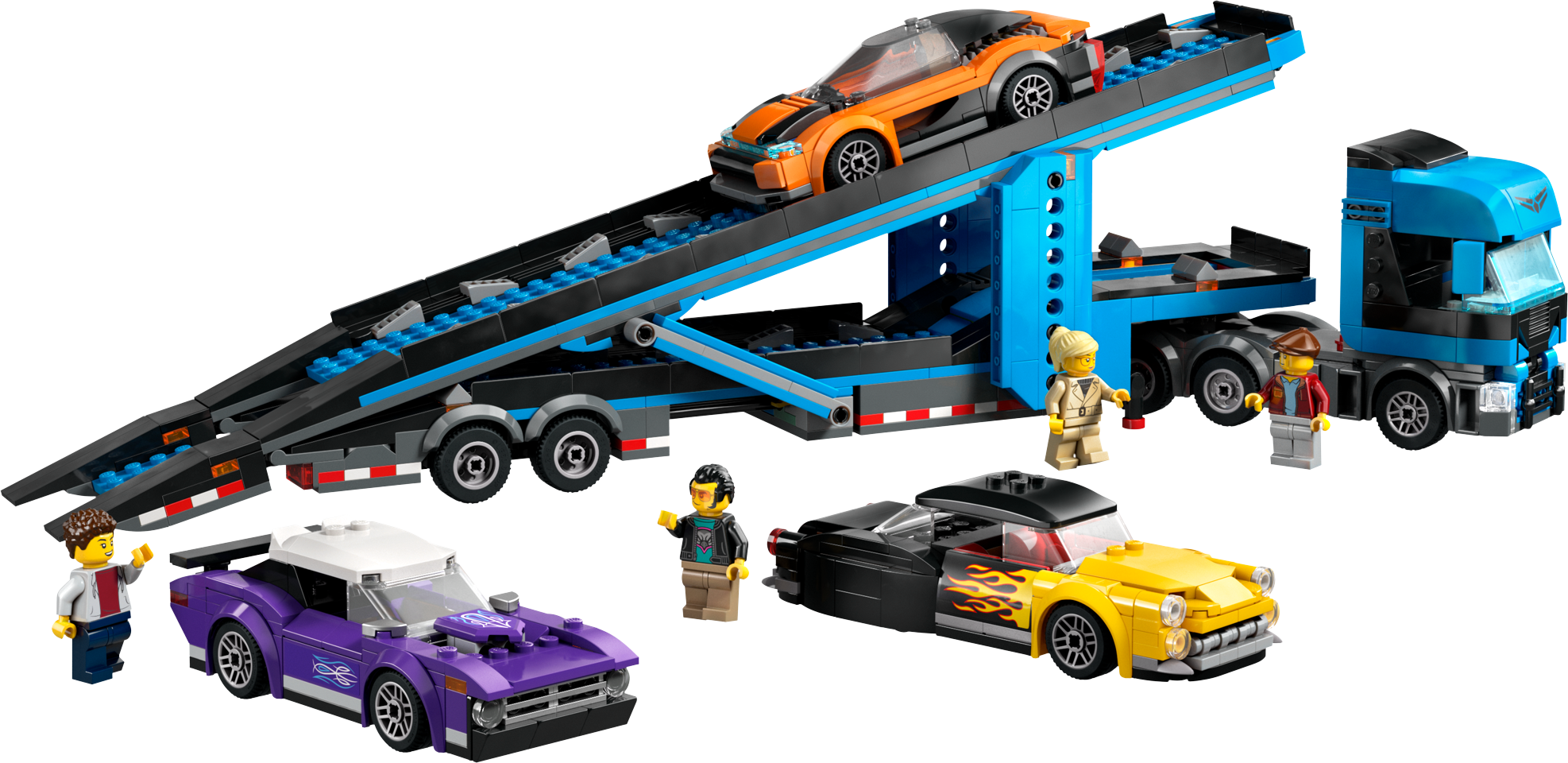 LEGO City - Biltransport med sportsvogne (60408)