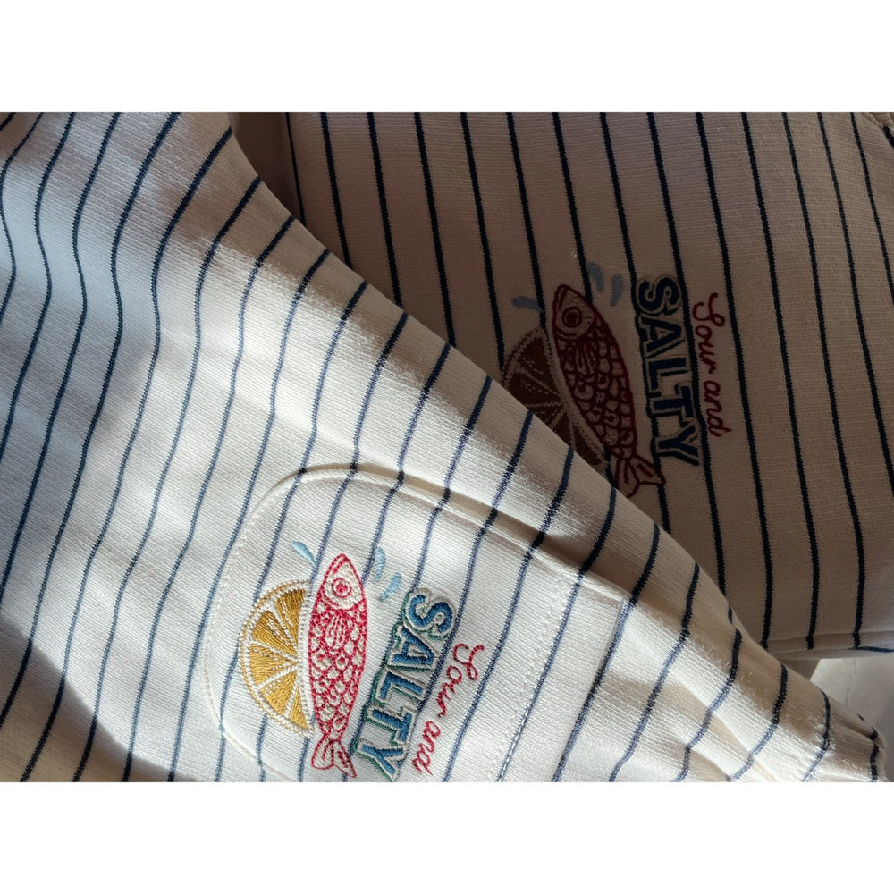 Køb Konges Sløjd Captains Blue/Antique White Amio Sweat Bukser Ocs