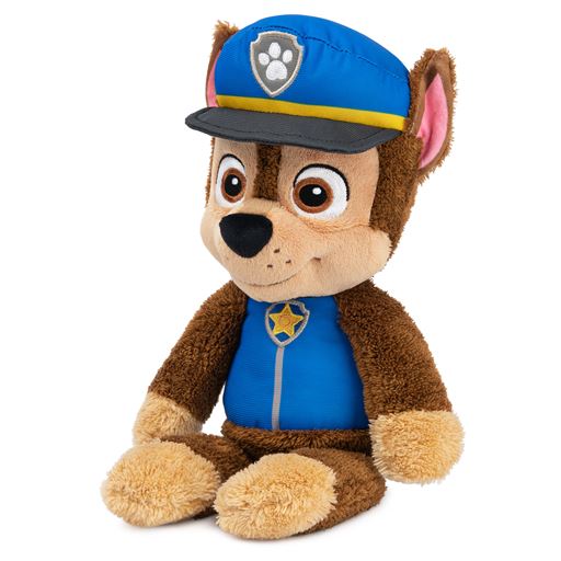 Paw Patrol Med-På-Tur Chase Bamse, Blå/ Brun