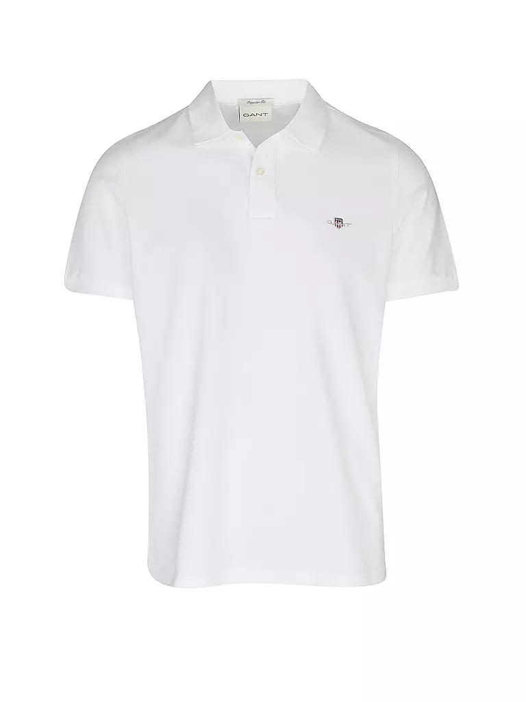 GANT Poloshirt Regular Fit weiss