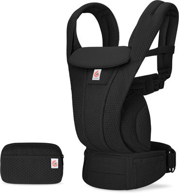 Ergobaby Omni Deluxe Bæresele Mesh, Onyx Black