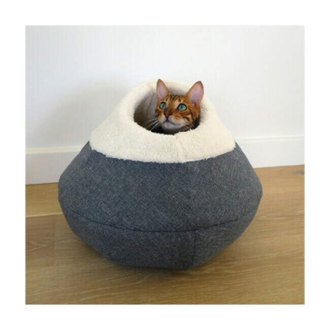 Abri Cat Cave en forme de Grotte pour chat