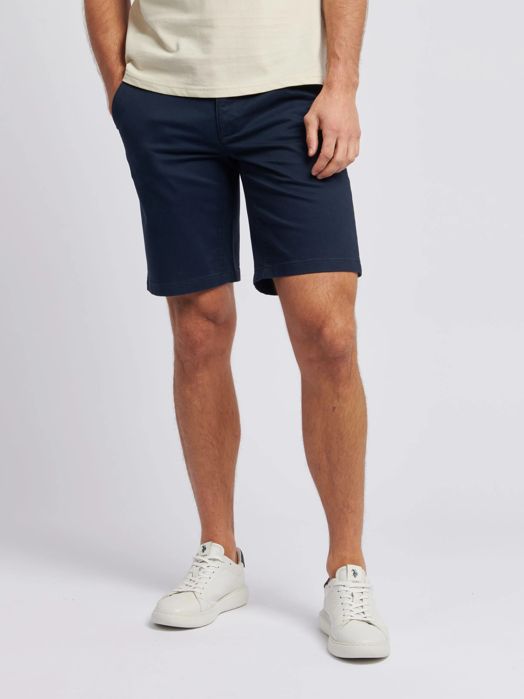 Blauw - U.S. Polo Assn. Classic Mens Chino Shorts