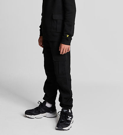 Lyle & Scott Jogginghosen - Gefesselte Fracht - Jet Black