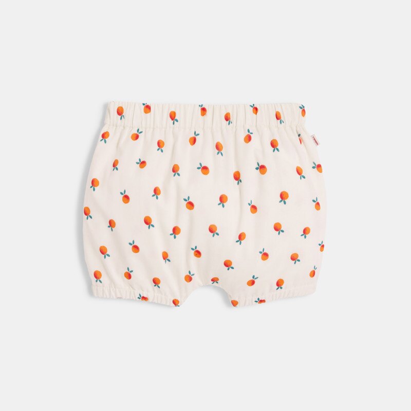 Bloomer bébé fille à imprimés oranges Catimini Orange