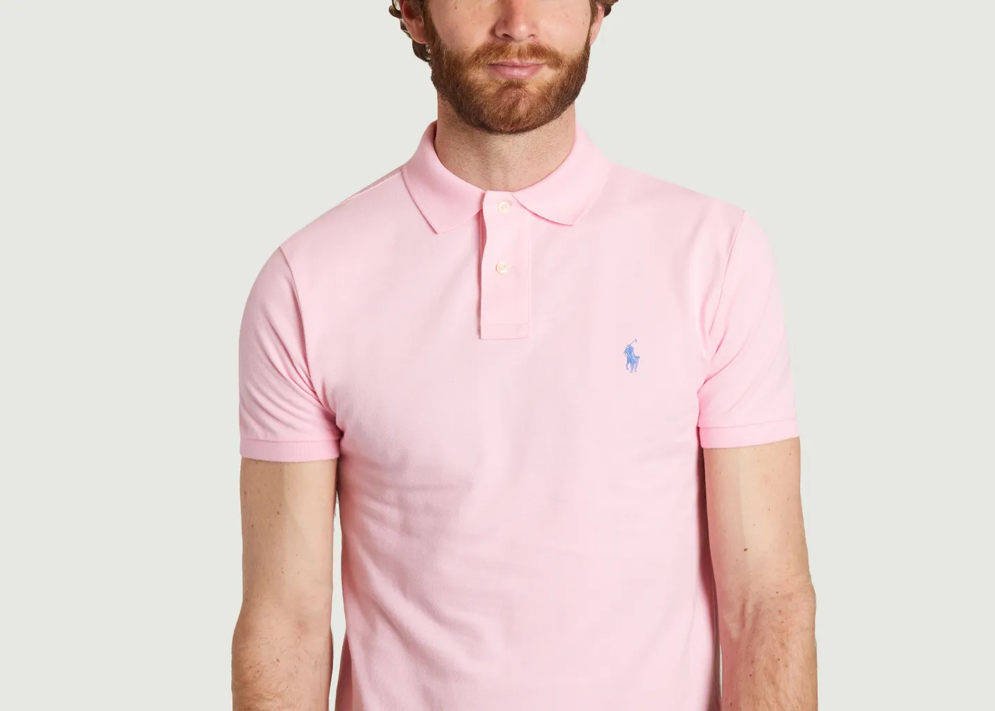 Polo cintré en coton piqué Polo Ralph Lauren