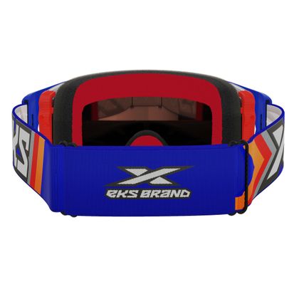 Masque cross EKS LUCID TRUE BLUE - RED MIRROR 2023 - Bleu