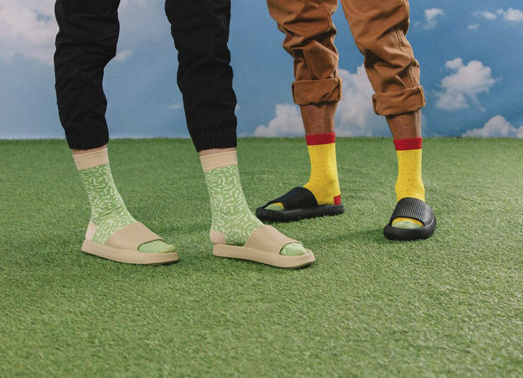 Eat My Socks Strømper - Tasty Nachos 2 pak Multi