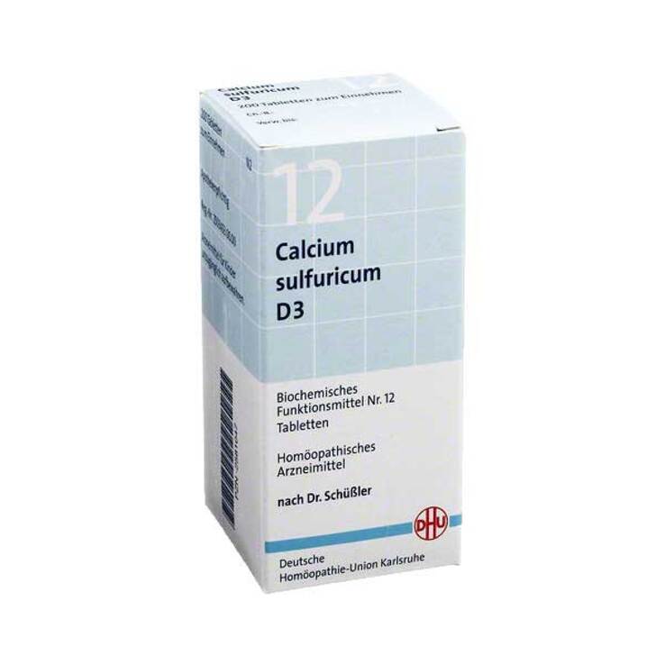 DHU Schüßler-Salz Nr. 12 Calcium sulfuricum D3 Tabletten, 420 St
