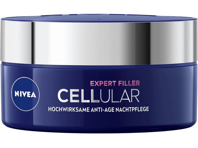 NIVEA Nachtcrème Cellular Expert Filler Anti-Age 50 ml Hochwirksame Anti-Age Nachtpflege